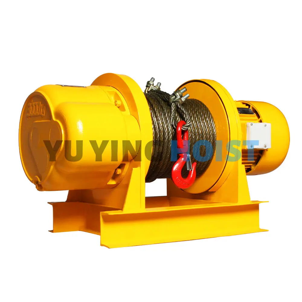 Heavy Duty Multifunctional Electric Winch Wire Rope Pulling High Performance Mini Motor Lift