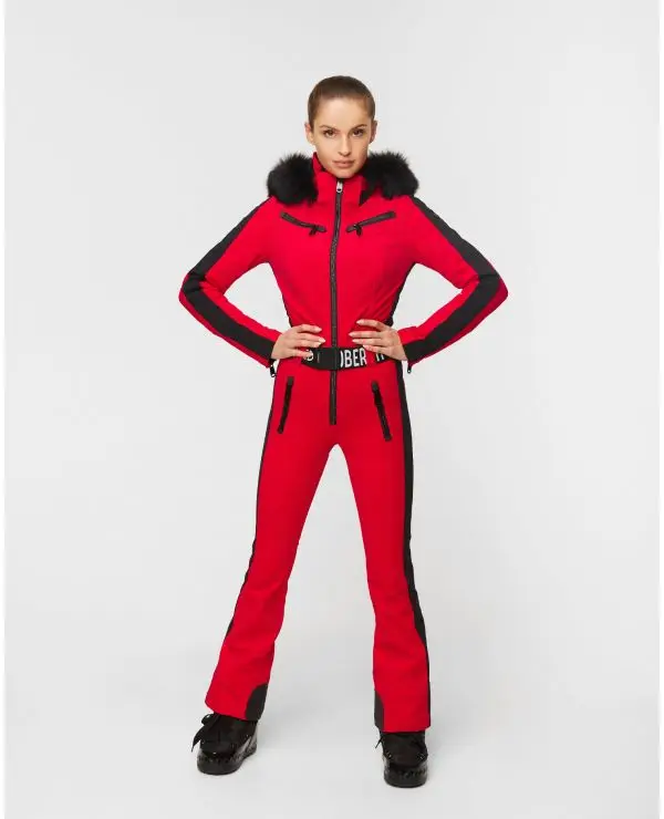 Low MOQ Factory Wholesale Ski Suit One Piece Fashion Waterproof Jumpsuit Coveralls One Piece Snow Suit For Skiing Snowboarding