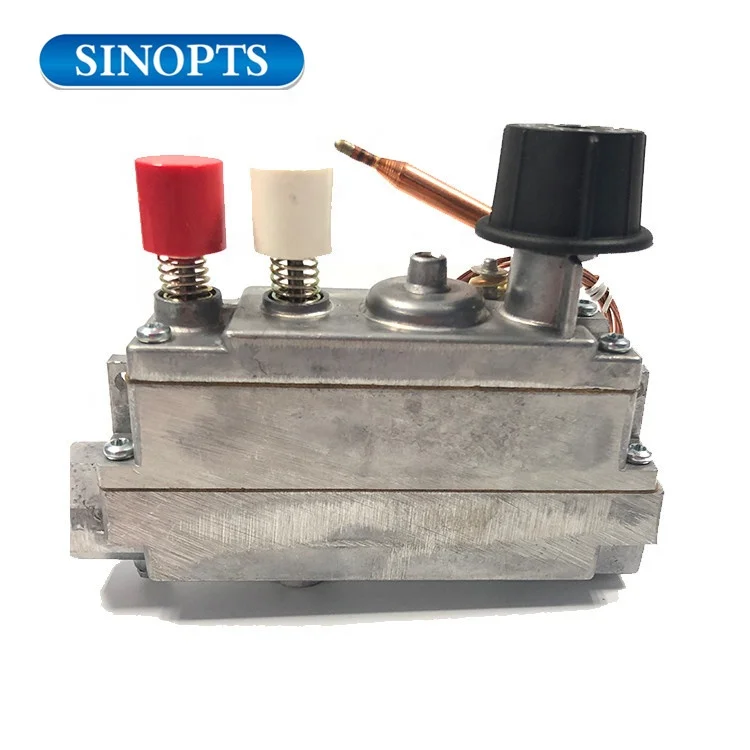 40-90 Degree Multifunctional gas thermostat valve for Domestic Space Heaters Water Heat