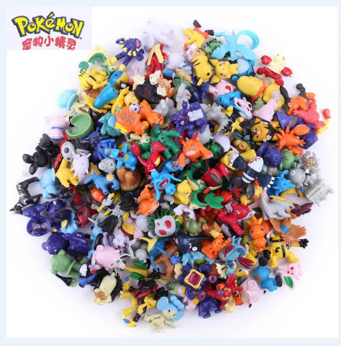 Wholesale Good Quality 2-3cm Mini Child Toy Action Figure Pokemon go for Kids