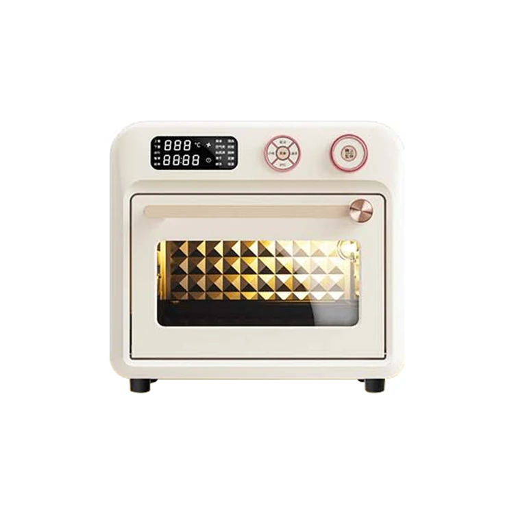 Electric Air Fryer And Toaster Bake Oven 12l Chips Pizza Toaster Convection Oven Big Capacity 18L Without Oil One Touch Screen