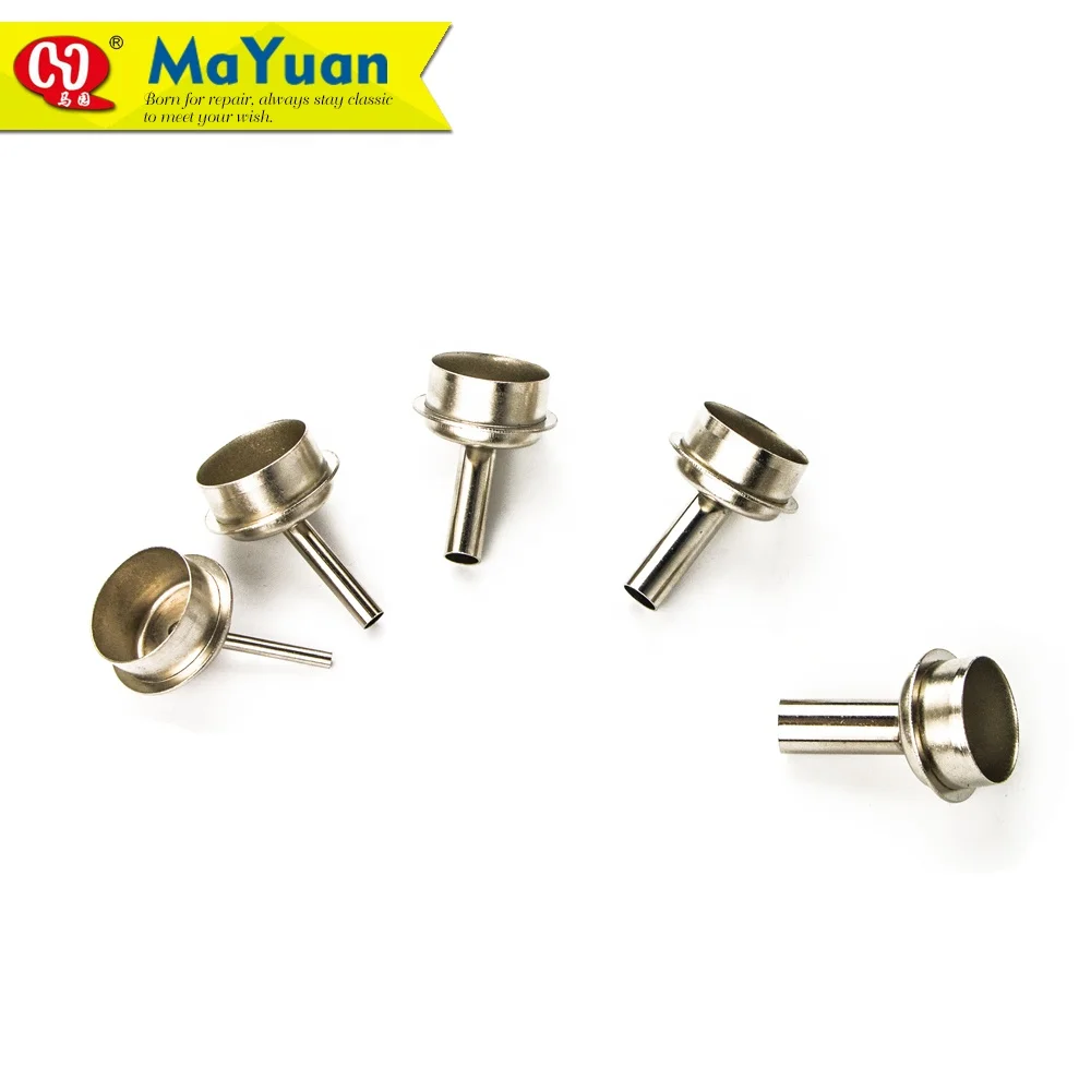 45 Degree Curved Hot Air Gun Nozzles for 861 Series Hot Air Station