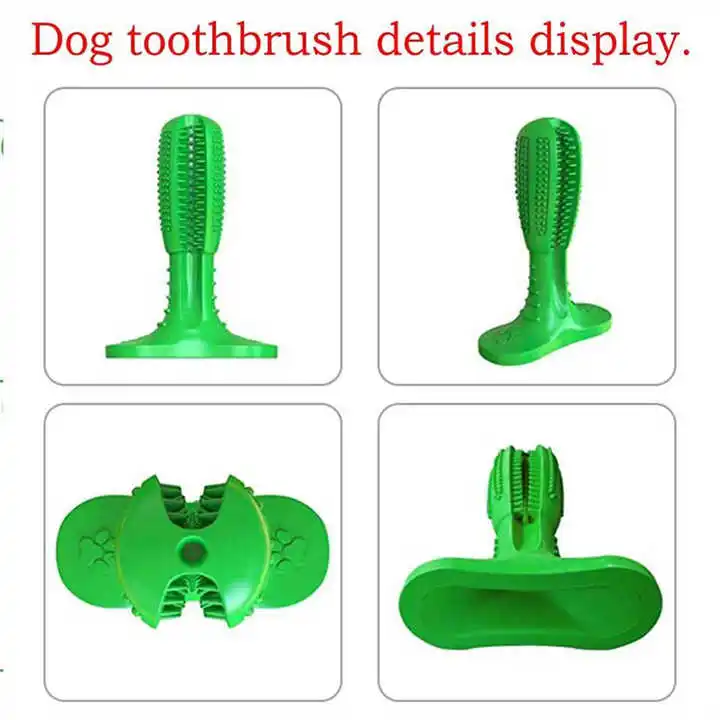 Dog Toothbrush Chewing Rubber Toy Pet Toys Chew Clean Teeth Dental Dog Chew Toys for Dog
