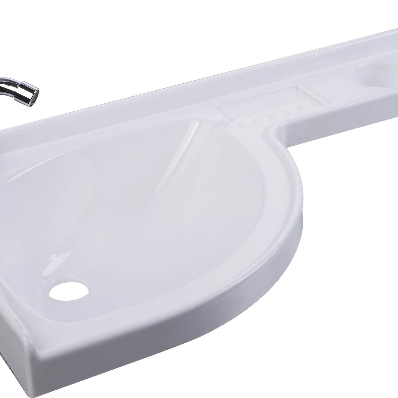 Canrun Kangrun RV Motor home caravan apartment smart space Acrylic ABS Built-in Foldable Bathroom washroom  Toilet Sink GR-830L