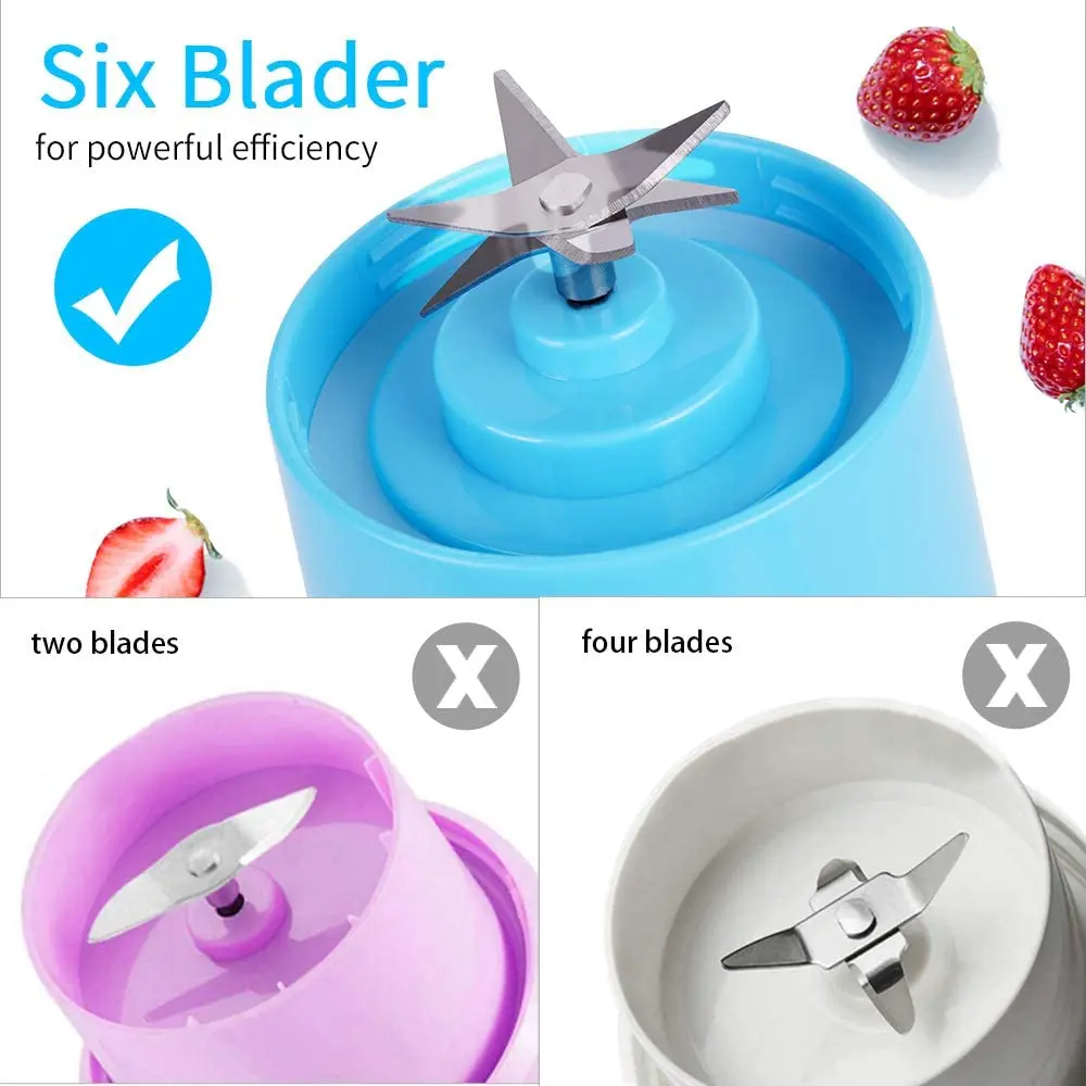 Portable Blender Usb Mixer Electric Travel Juicer Machine Licuadora Portatil Smoothie Blender