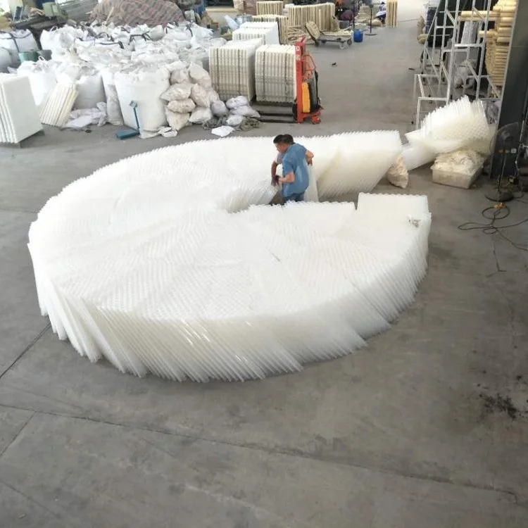 Filter Media 50mm Aperture Lamella Plate Inclined Tube Settler Media