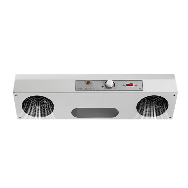 AC Industrial Lab Ionizer With filter TableTop Dust Removal Anti-Static Electrostatic Electronic Overhead Ionizing Air Blower