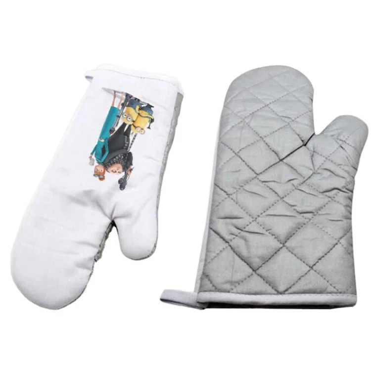 Wholesale Blank sublimation promotion kitchen Custom Oven Mitt