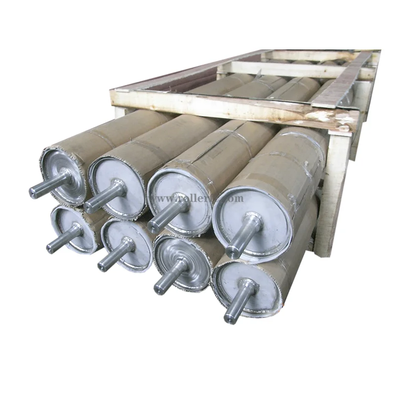 Precision roller manufacturer spring loaded roller heavy duty steel rollers for chemical industry