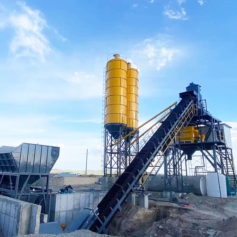 2025 Upgrade large capacity and high efficiency ready mix batching plant