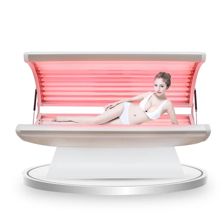 Multiple function tanning collagen mixed solarium tanning bed sunbed  wrinkles acne removal Germany Rubino globes bronze 3000w