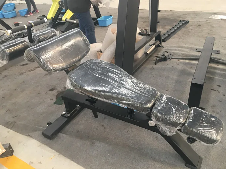 High quality customs fitness equipment gym adjustable abdominal bench  china crunch bench