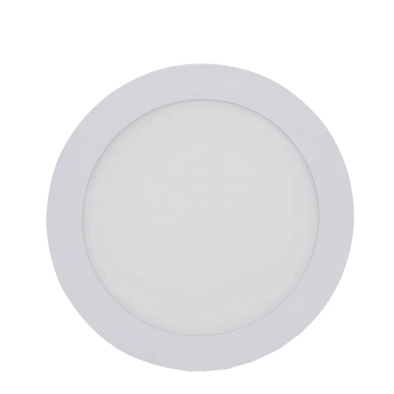  Ultra Thin LED Panel Lighting 9W Round Light Recessed Type