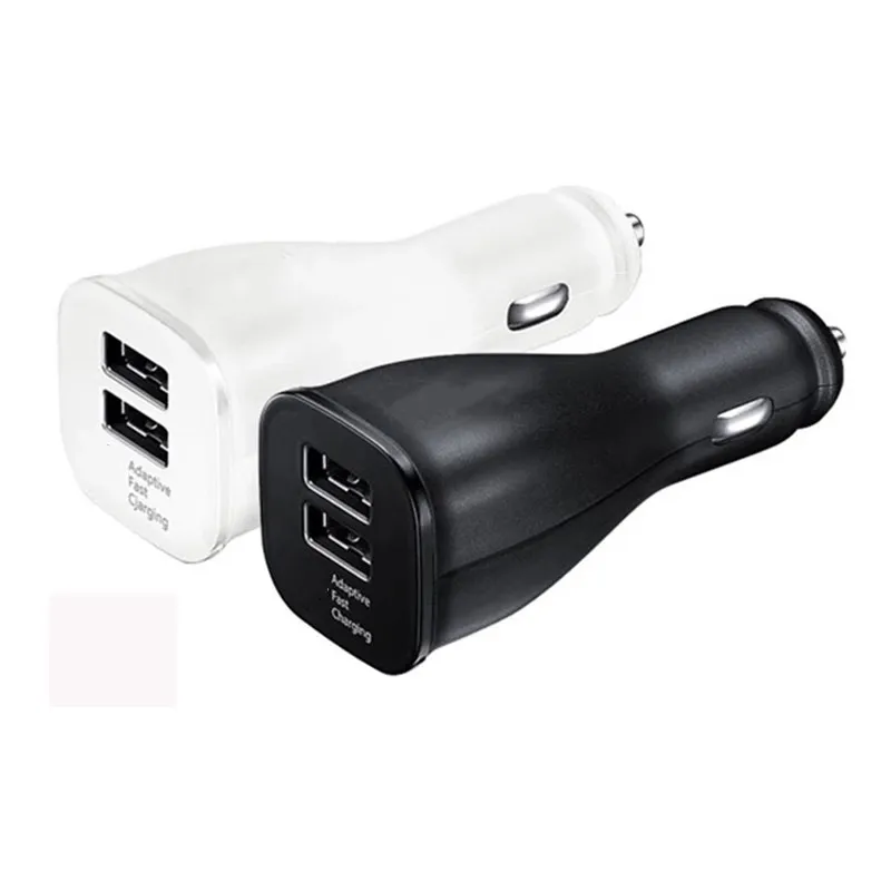 Best Selling Quick 3.0 Car Charger Fast Charging 5V/3A dual usb car Adapter For Samsung S7 S8 S9 S10 note4 Travel charger