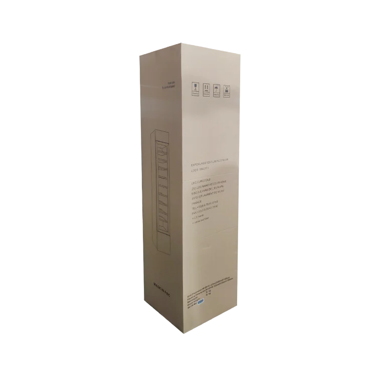 Meisda SD105B Portable Electric Refrigerator Single Glass Door Upright Freezer with Wheels for Ice Cream Store Promotion