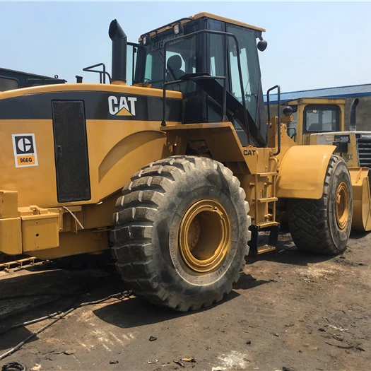 Использованы японский колесный погрузчик для продажи б/у фронтальный caterpillar 966g кота 966 966c 966e 966h chargeuse-pneus