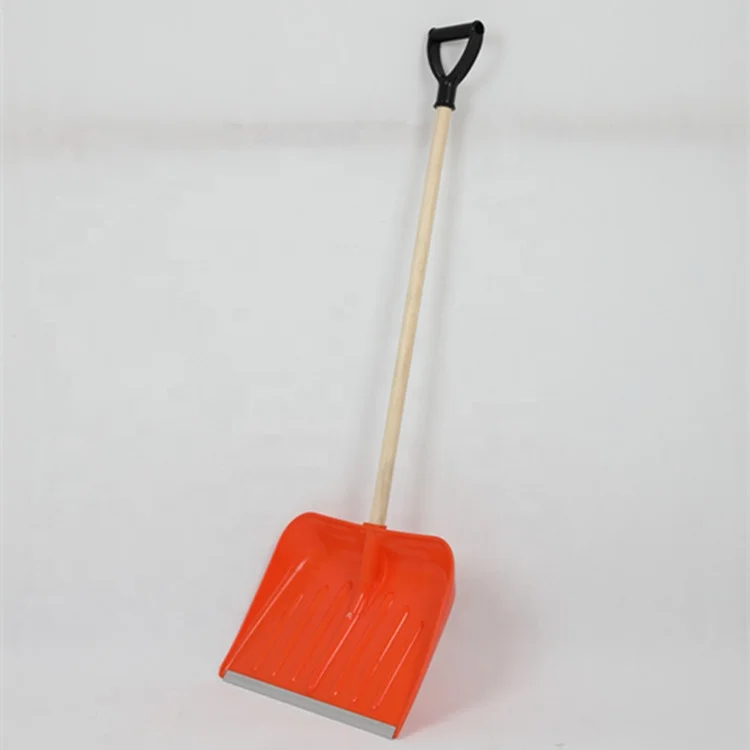 Hand operated plastic oem snow shovel snow pusher