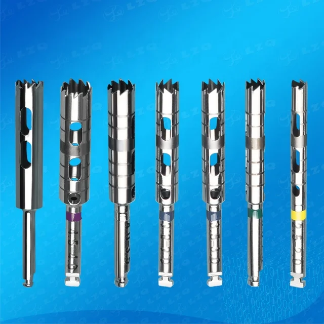 Сверло для слизистой оболочки перфоратор удаления десен резак безформовая хирургия тканей трефин Бур стоматологические сверла