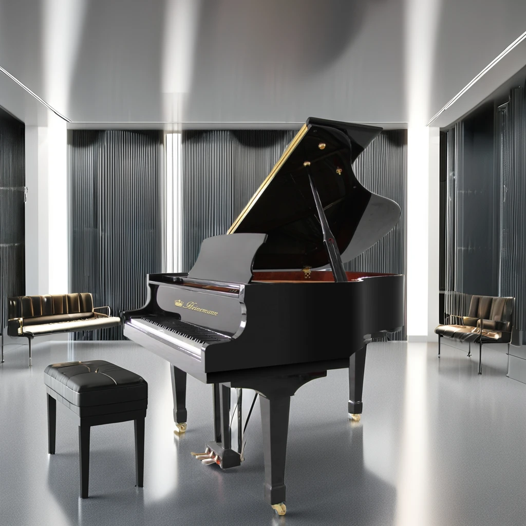 New baby grand piano acoustic for home decoration wall pianos