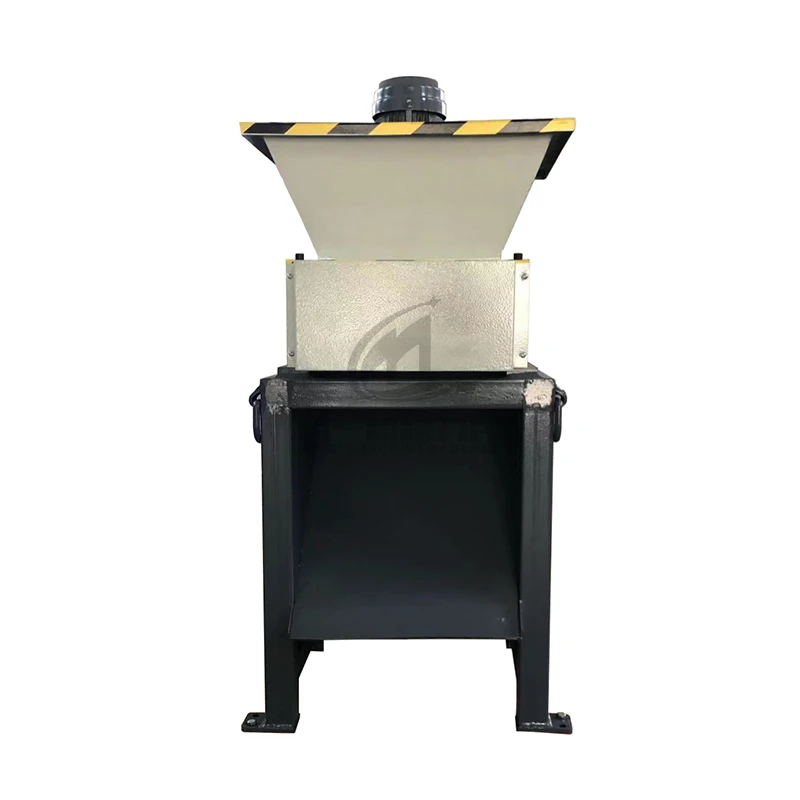 Small Industrial Plastic Shredder Machine With 4kw Motor