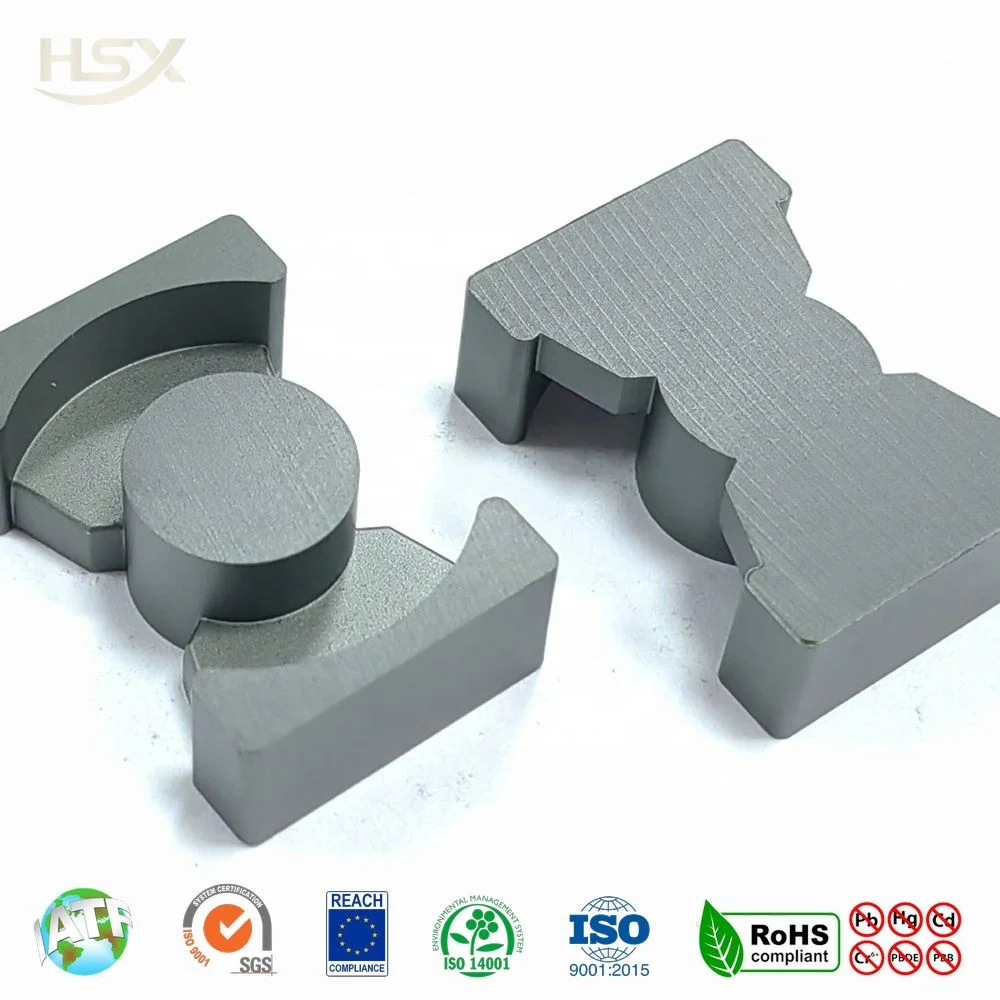MnZn PQ Type Magnetic Soft Ferrite Core PQ2720 for filters,inductors,transformers, sensors, power converters with low loss