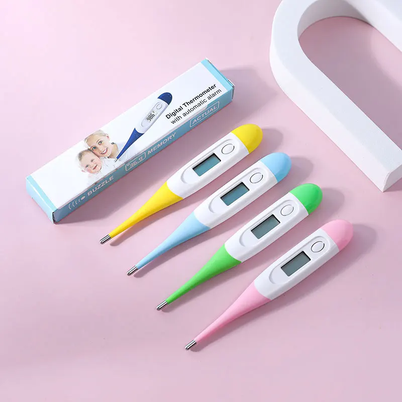 Wholesale Price Clinical Medical Digital flexible tip electronic oral thermometer for fever