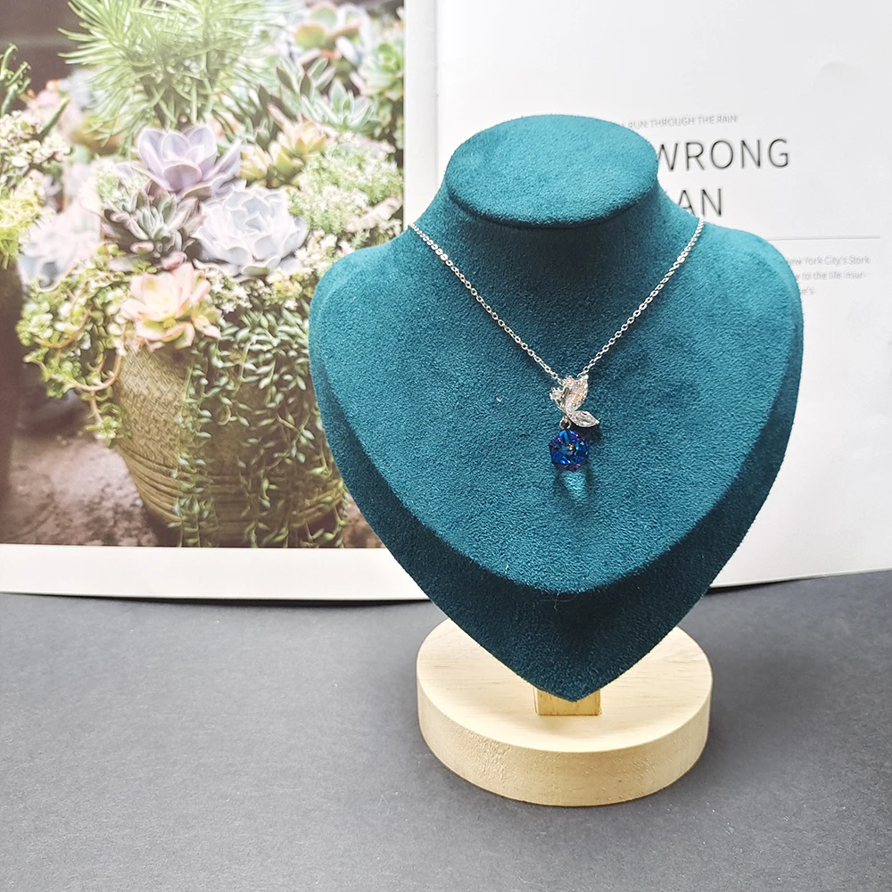 Factory Price Sweet S925 Sterling Silver Butterfly Cube Sugar Pendant Clavicle Chain