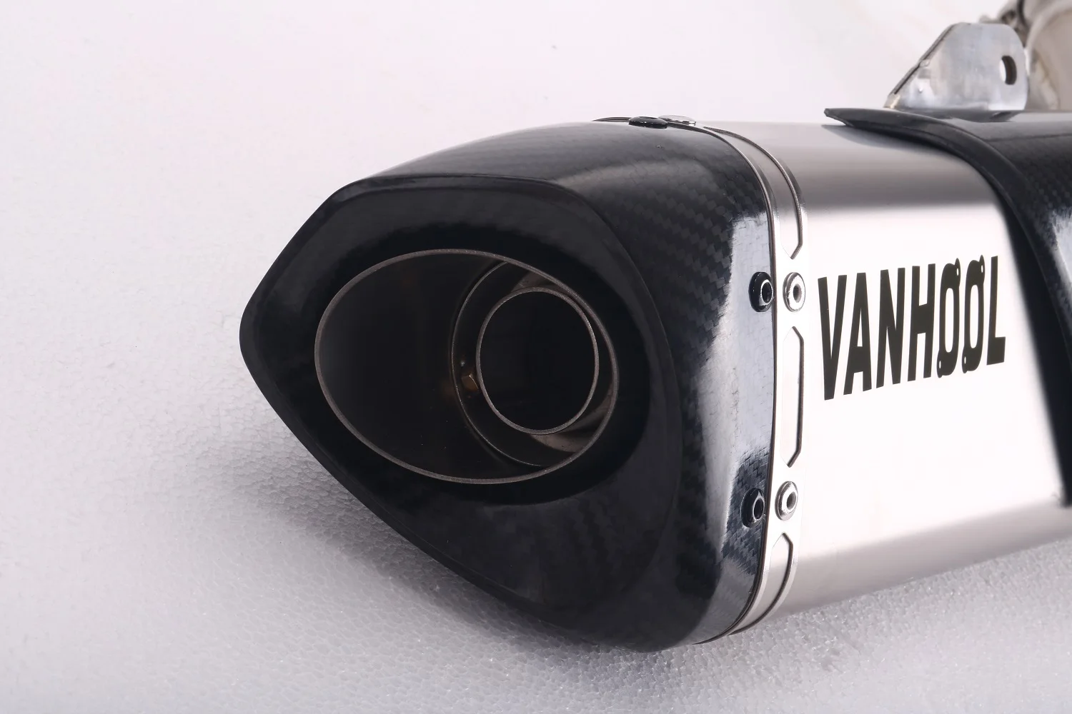 Прямая продажа с завода, Титановый Глушитель RC390 из углеродного волокна для мотоцикла