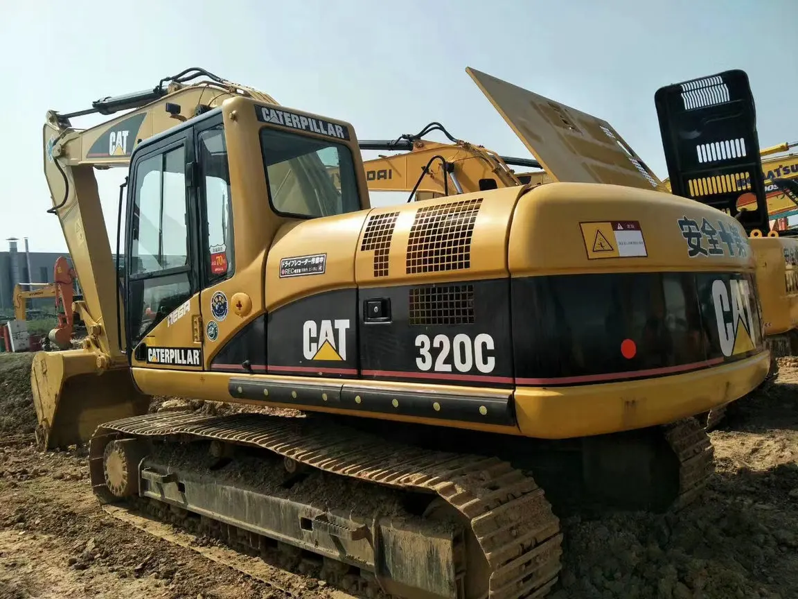 hot sale 20ton used excavators cat 320c excavator for sale caterpillar cat320  crawler excavators cat320c used hydraulic digger