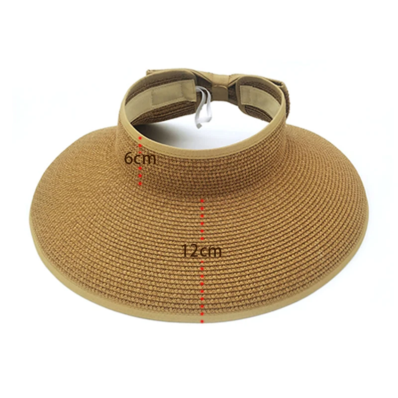 Cheap New Custom Lifeguard Western Cowboy Mexican 100% Straw Wide Beach Hats Female Women Straw Summer Straw Hat Visors Sports
