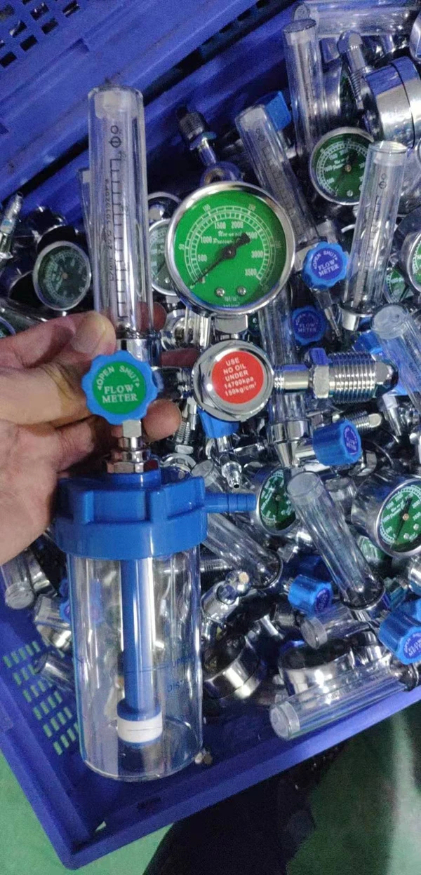 CE ISO Middle East & Africa model hospital oxygen flow meter regulator