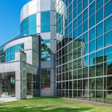 glass curtain wall commercial building apartment