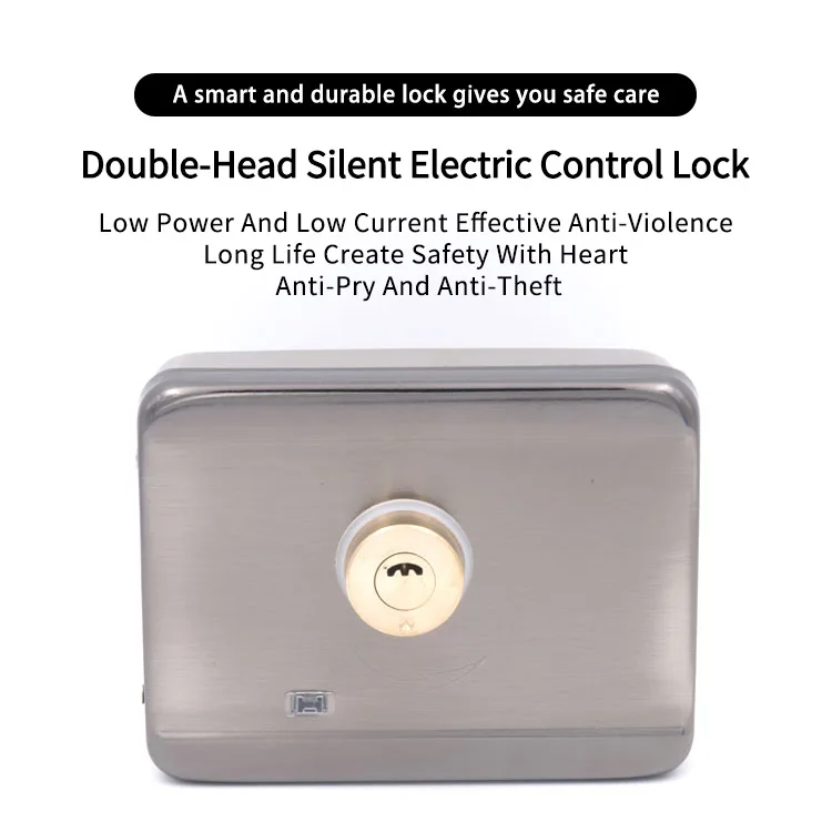 Electric Rim Door Lock Intelligent Biometric Fingerprint Nfc Smart Lock For Outdoor Gate Door