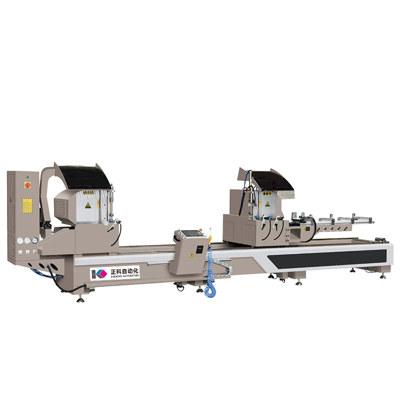 CNC Double Head Miter Cutting Saw Machine for Aluminum and UPVC window and door profile
