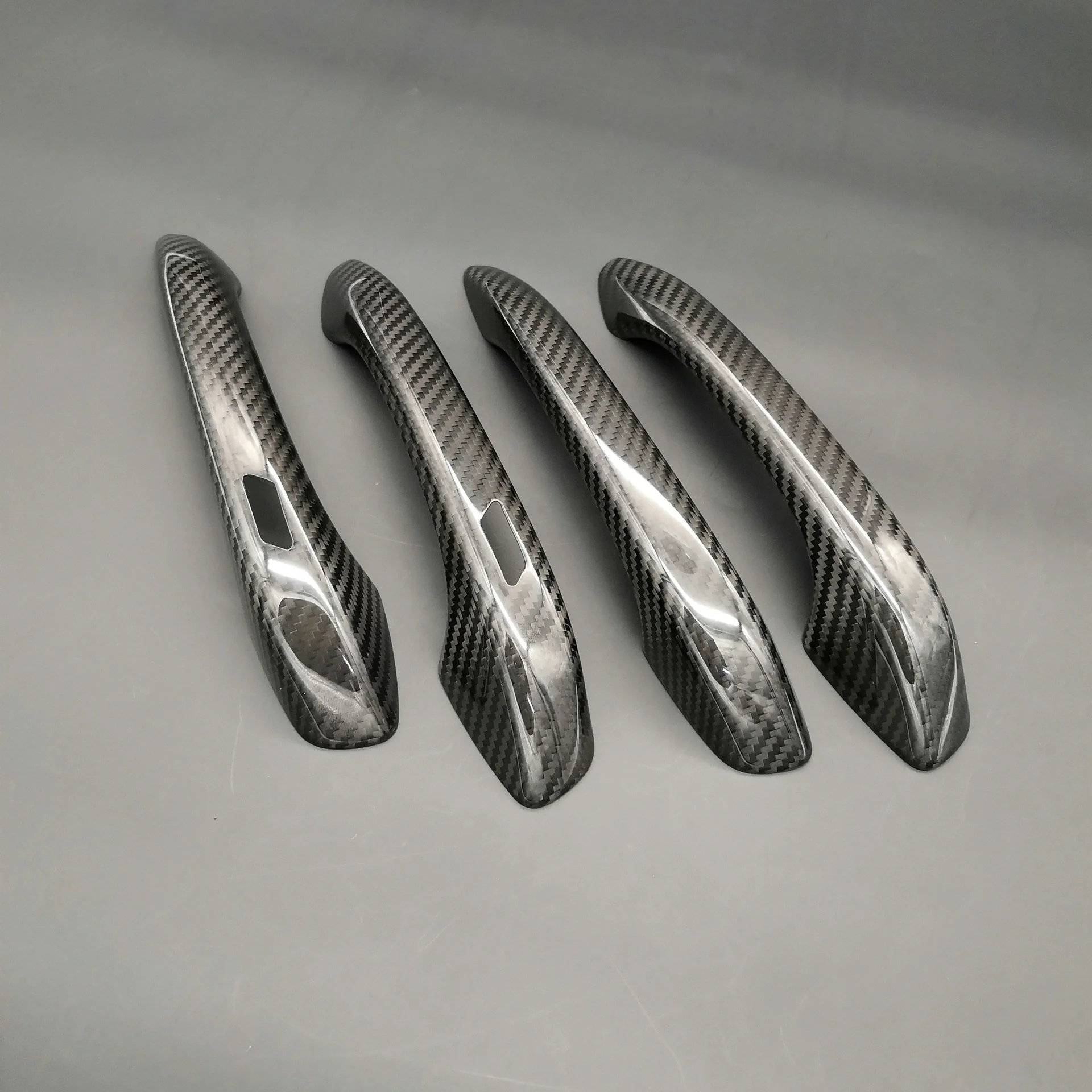 Carbon Fiber Car Exterior Accessories For Porsche Cayenne Carbon Fiber Door Handle Cover