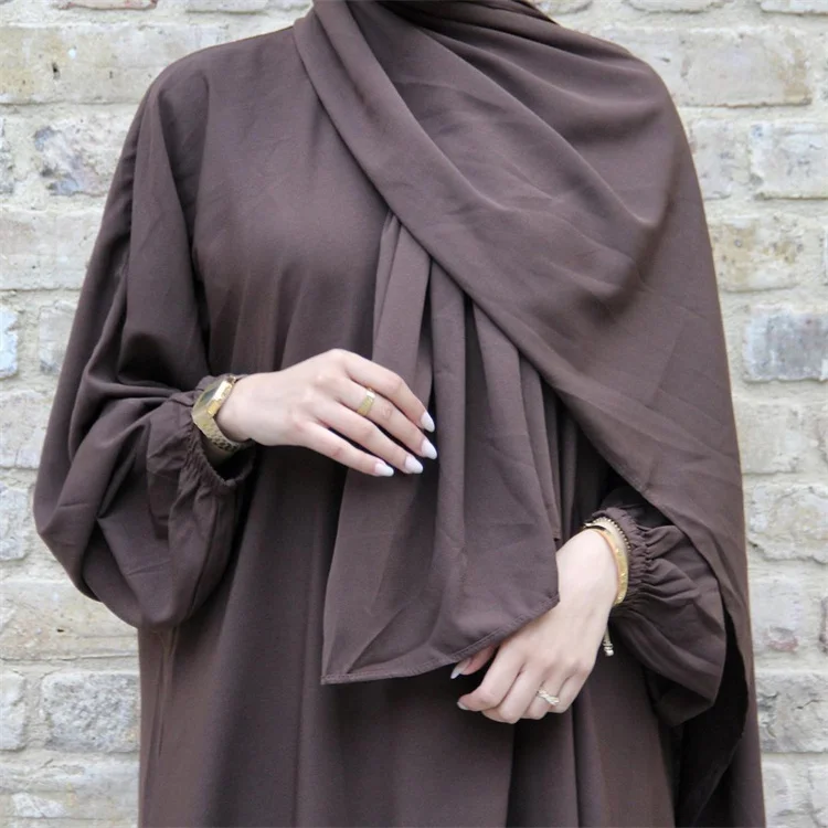 2022 Eid Hooded Muslim Women Hijab Dress Prayer Garment Jilbab Abaya Long Khimar Full Cover Ramadan Gown Abayas Islamic Clothing