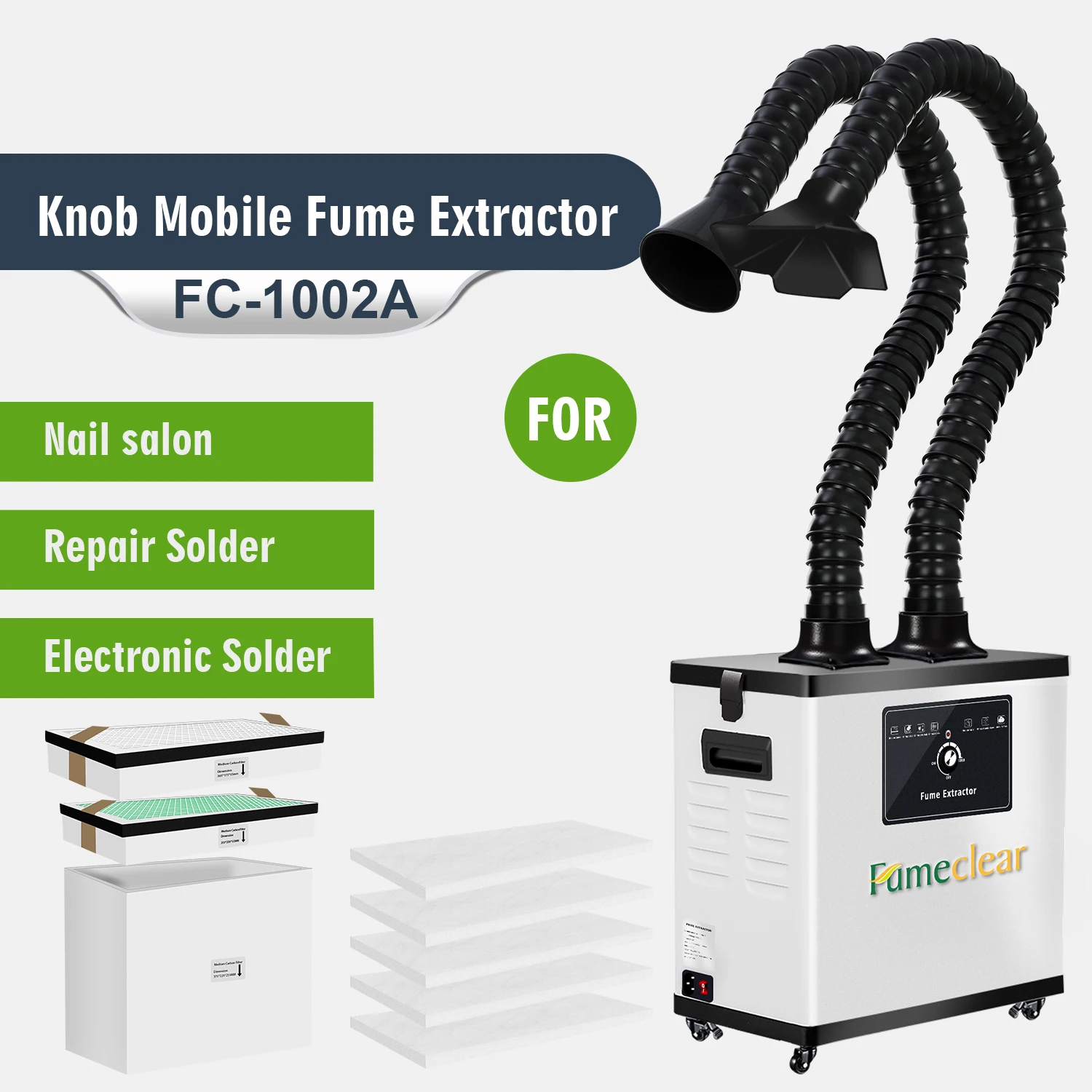 Factory Supply Fume extractor for Laser Cutter,Portable fume extractor laser smoke evacuator
