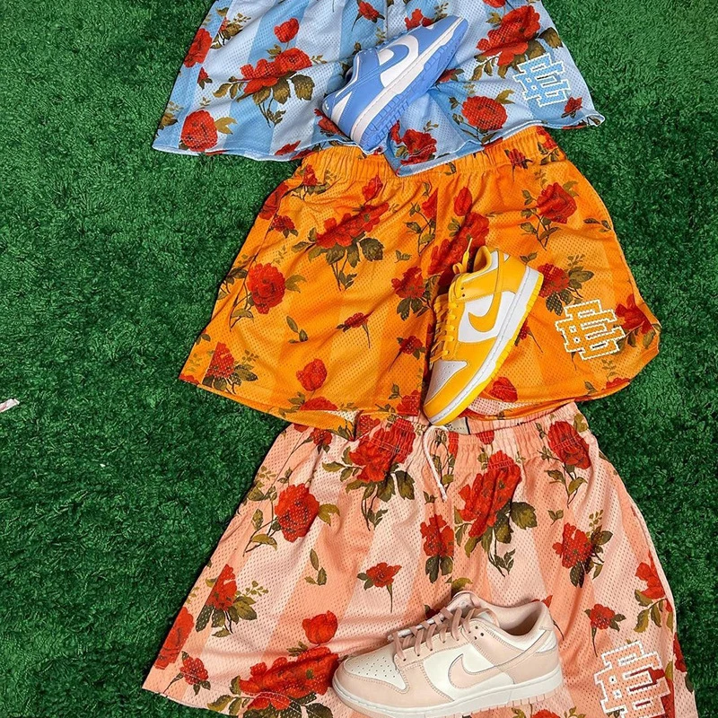 Эрик Эмануэль EE базовый Нью-Йорк Стиль Комфорт Фитнес молния Эмануэль сетчатые шорты