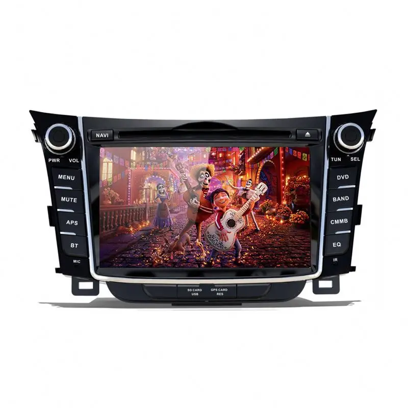 Android  Car DVD player GPS Navigation Head unit For I30 Elantra GT 2012+ Multimedia player radio tape recorder