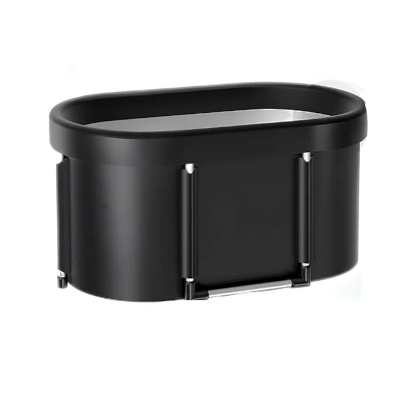 Customized Hot Sales Ice Bath Bucket OEM ODM Folding Adult Soaking Bucket Home Assembly Folding Bathtub Portable Ice Bath Bucket