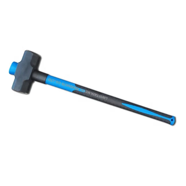 Sledge Hammer with Fiberglass Handle Forged Hammer Head