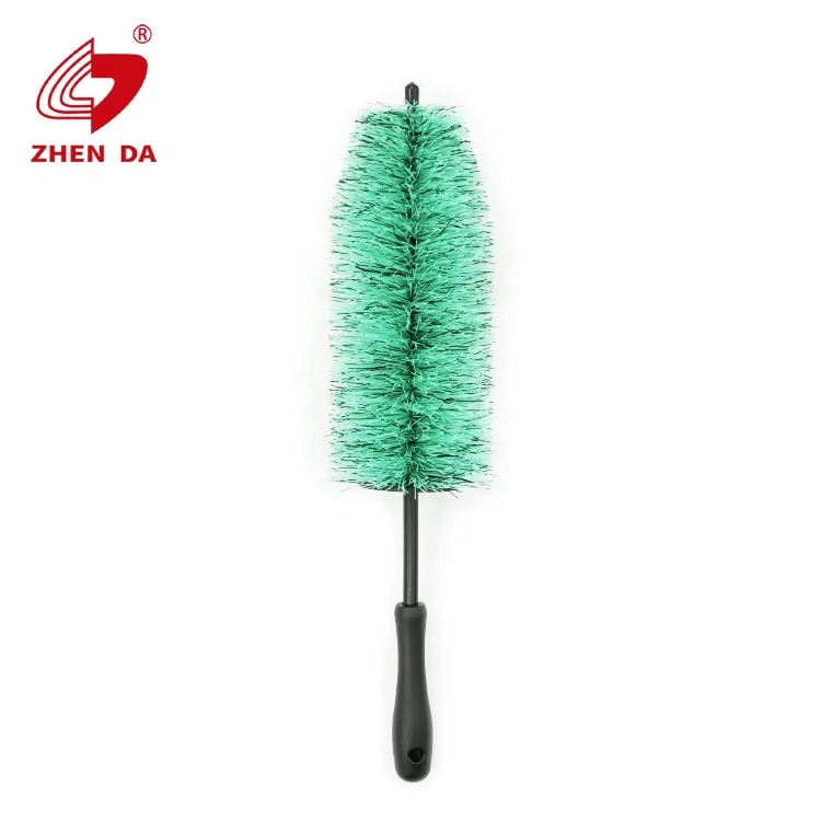 High Quality PP bristle Car Wheel Tire Rim Brush car wash brushes for cleaning wheel and rim