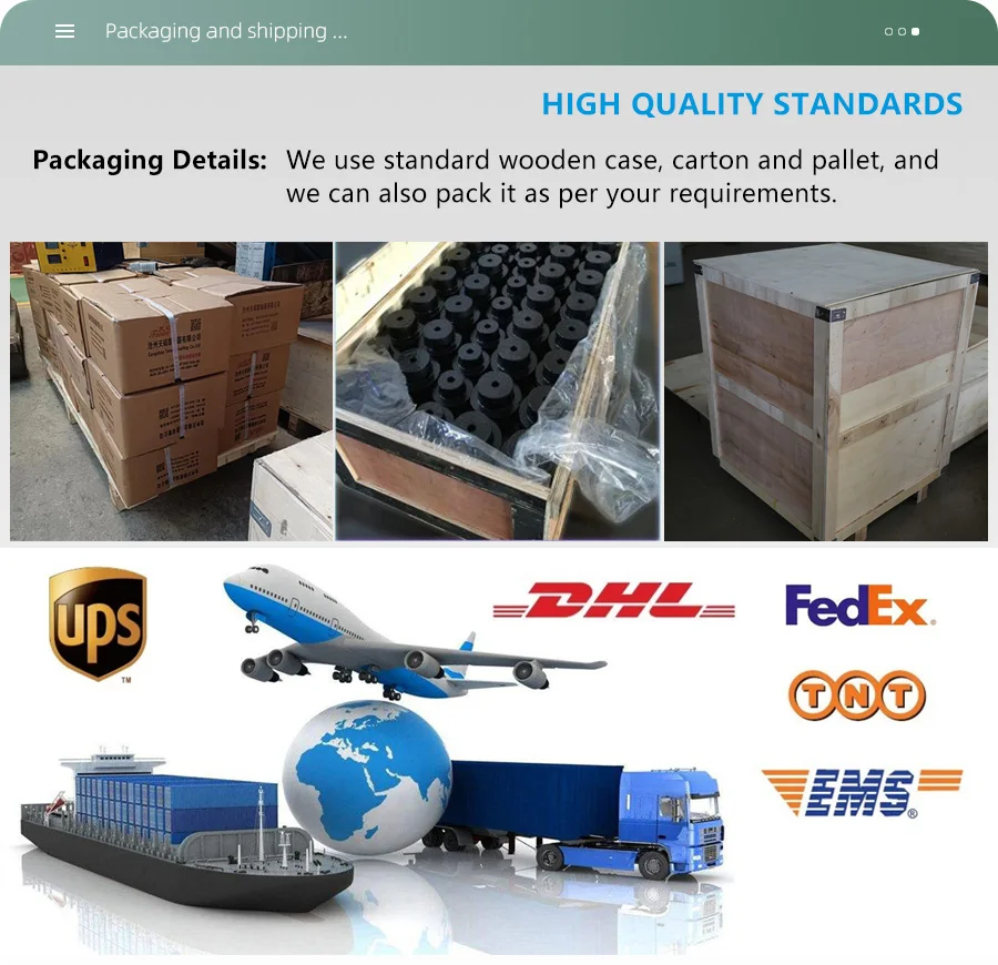 packaging and shipping