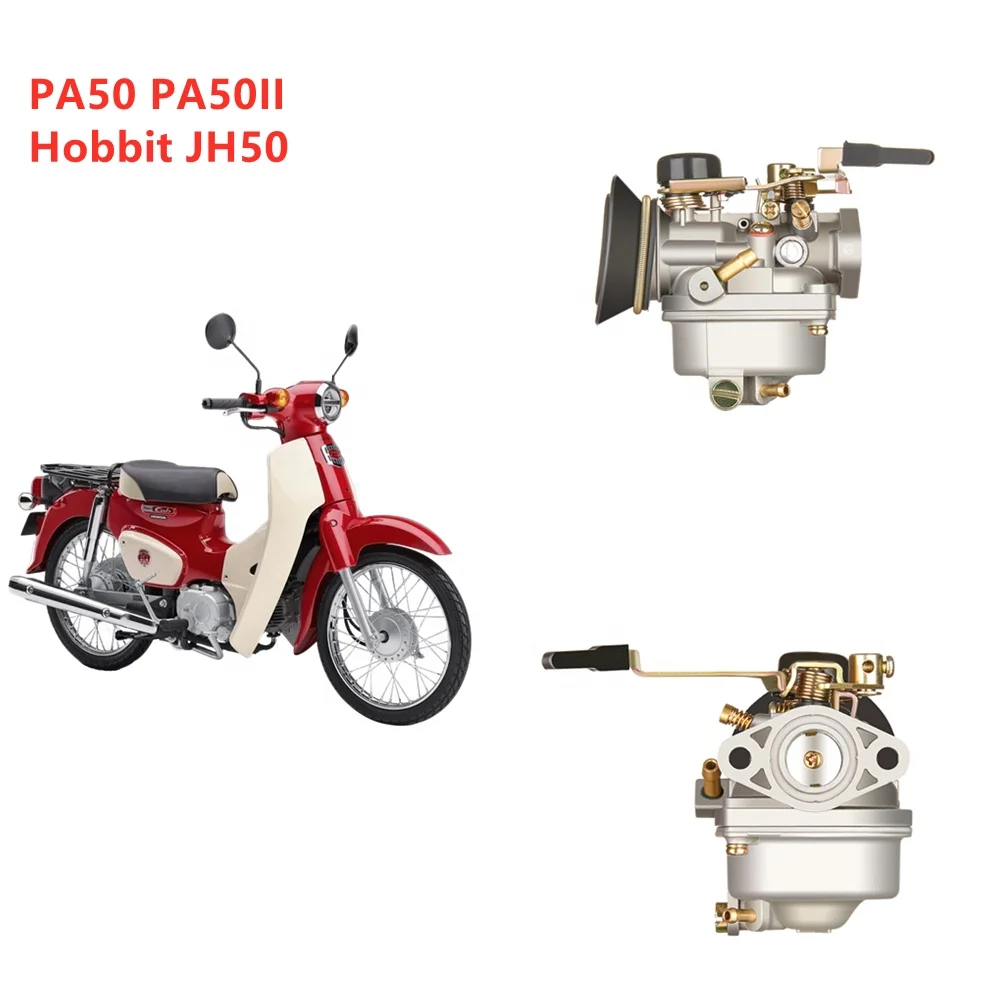 Карбюратор для Honda 16 мм PA50 PA50II PA 50 50II Hobbit Wabron JH50 Скутер мопед
