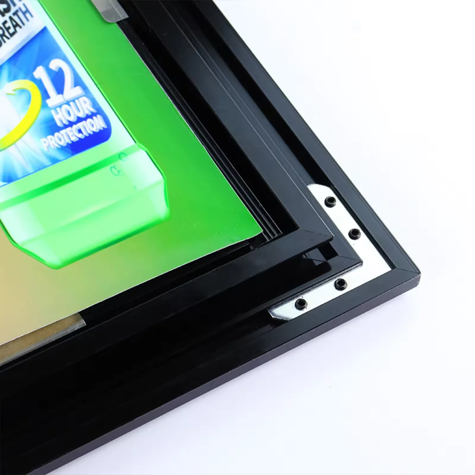 outdoor safe waterproof A1 locking case Poster frame LED light box advertising poster frame