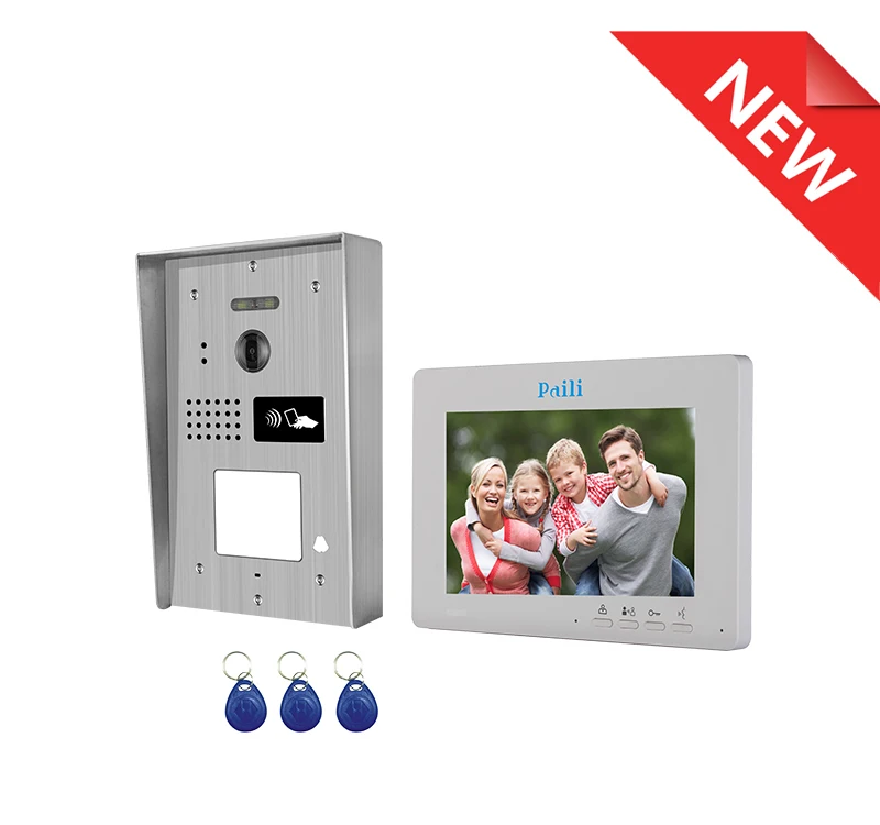 Villa Apartment Building Wifi  Visible Doorphone   2 wire Ip Touch Screen Video Door Phone Intercom System