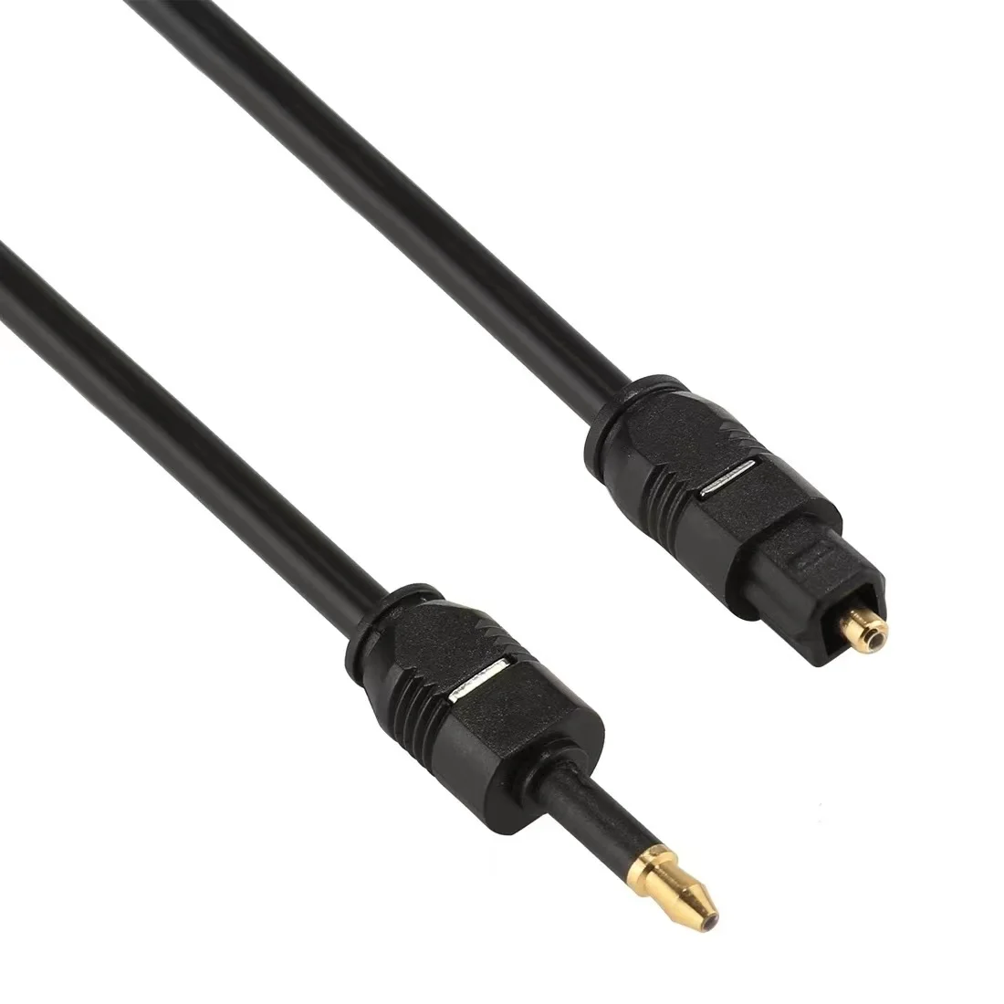 1.5m OD 4.0mm  for Toslink Male to 3.5mm Mini Male Digital Optical Audio Cable