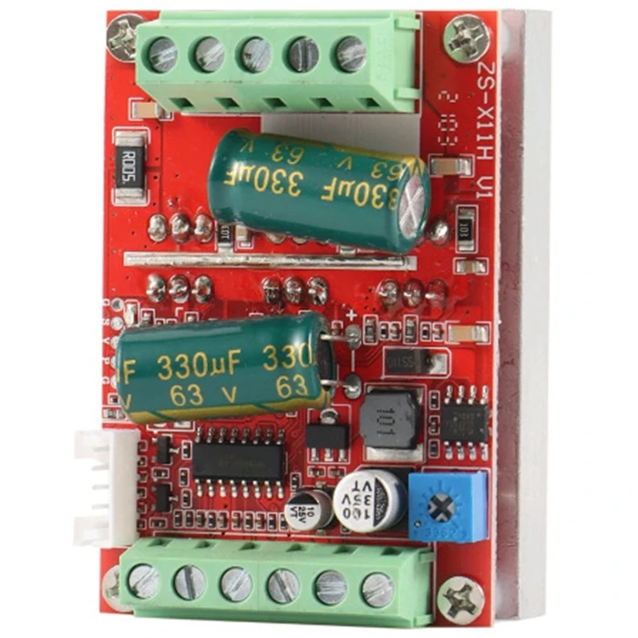 BLDC трехфазный бесщеточный двигатель постоянного тока с контроллером холла плата драйвера двигателя 400 Вт PLC