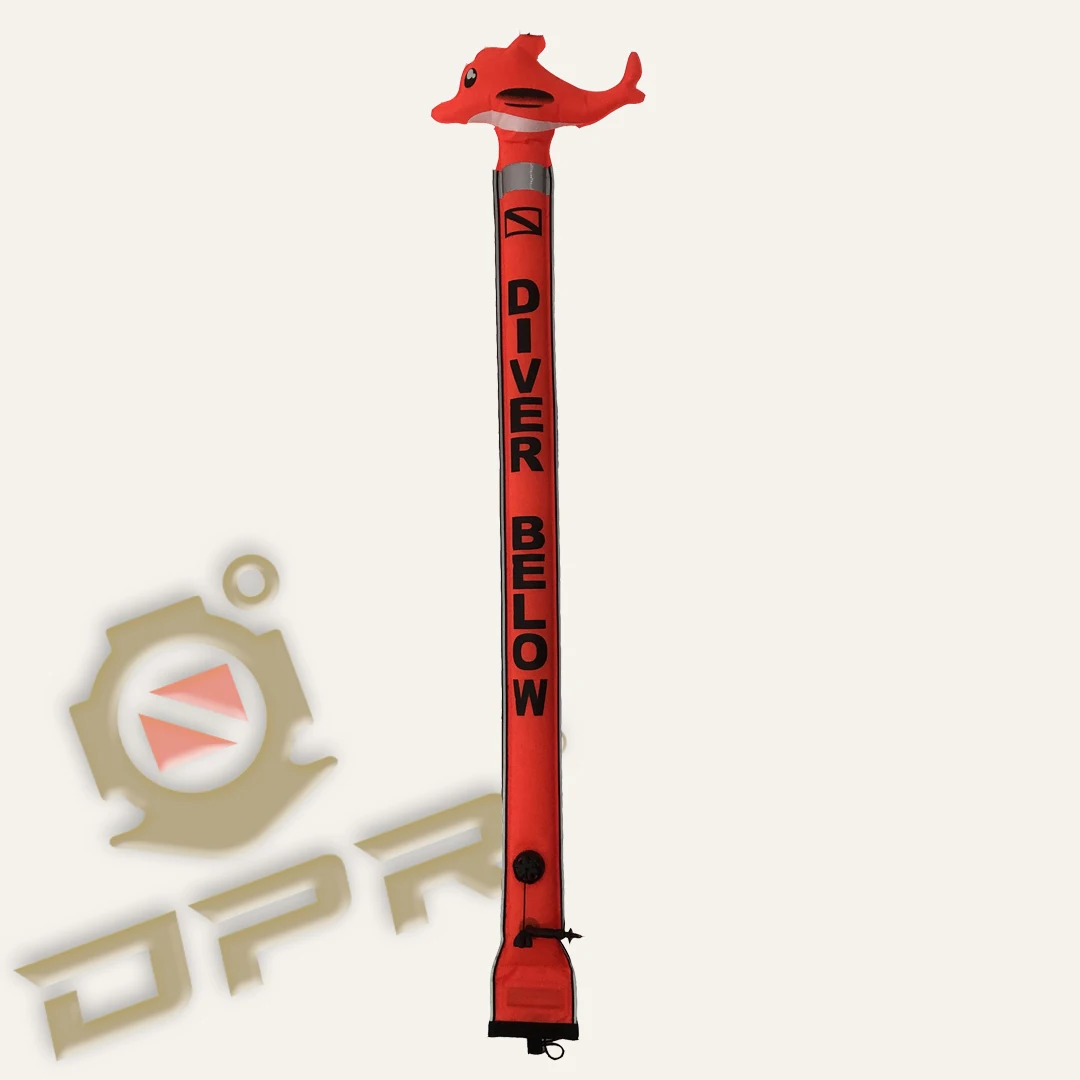 DPR Scuba Diving Dive Safety Sausage Signal Tube/Surface Marker Buoy SMB