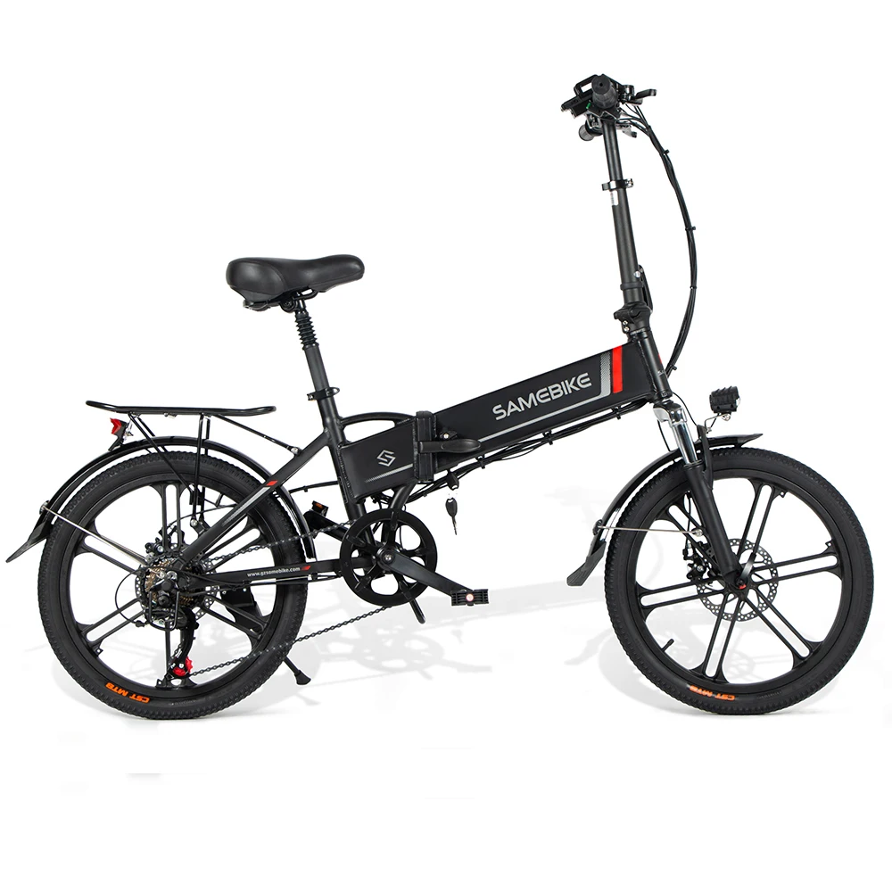Hot selling in EU UK USA SAMEBIKE 20LVXD30-II 350W 48V/10.4Ah lithium-ion battery cycle electric city bicycle city ebike